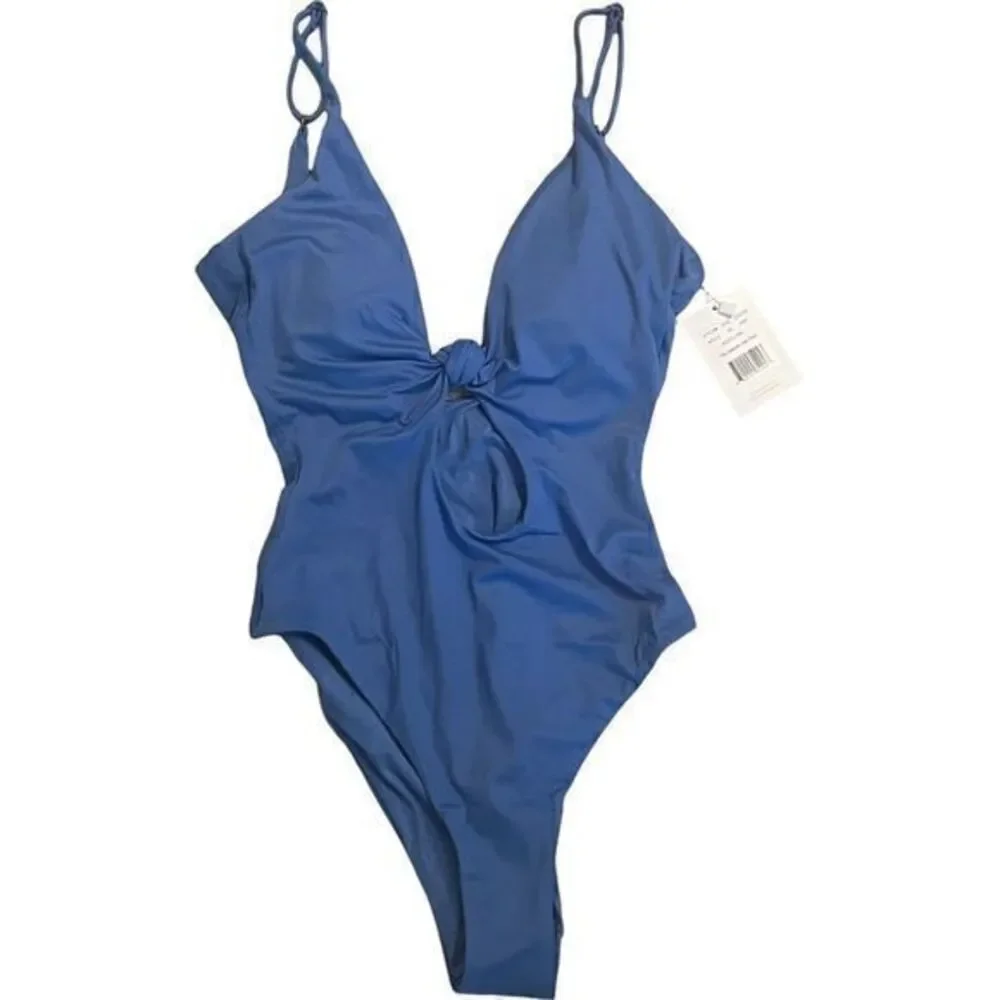 Andie‎ Swimwear The Santorini One Piece Size Extra Small Horizon Blue